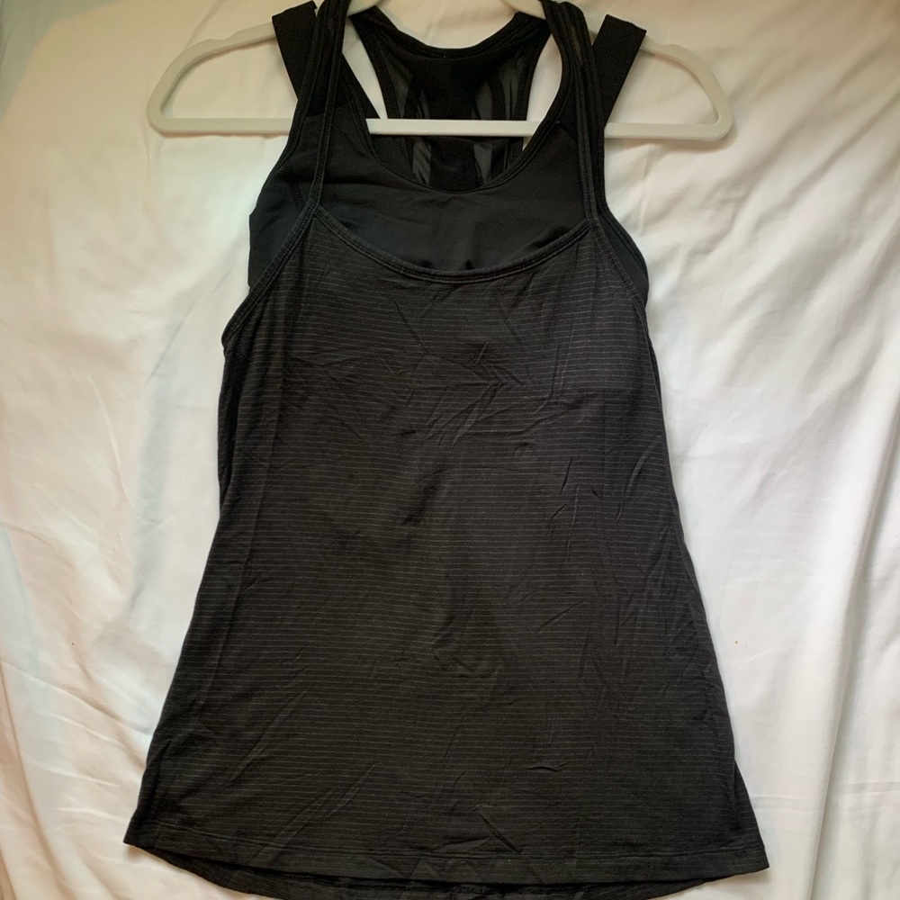 LULULEMON RACER BACK TANK BUILT IN BRA